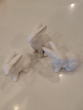 Pottery Barn Easter Bunny Trio